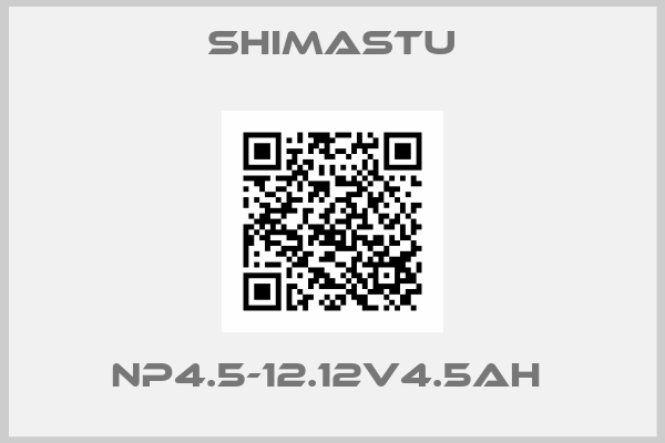 Shimastu-NP4.5-12.12V4.5Ah 