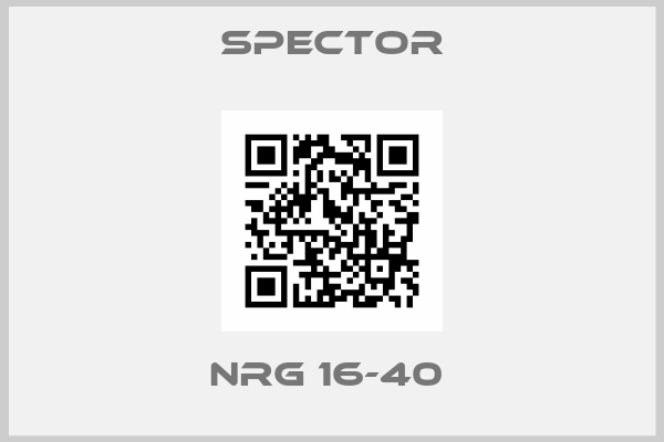 Spector-NRG 16-40 