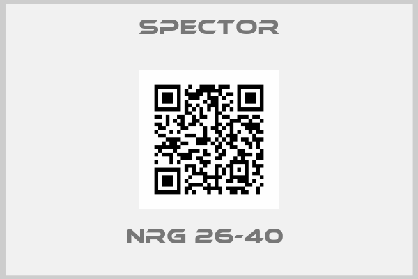 Spector-NRG 26-40 