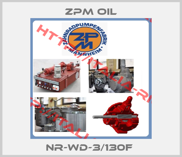 ZPM OIL-NR-WD-3/130F 