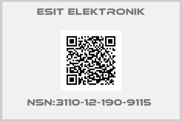 ESIT ELEKTRONIK-NSN:3110-12-190-9115 