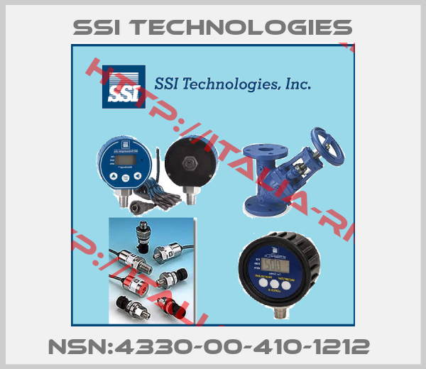 SSI TECHNOLOGIES-NSN:4330-00-410-1212 