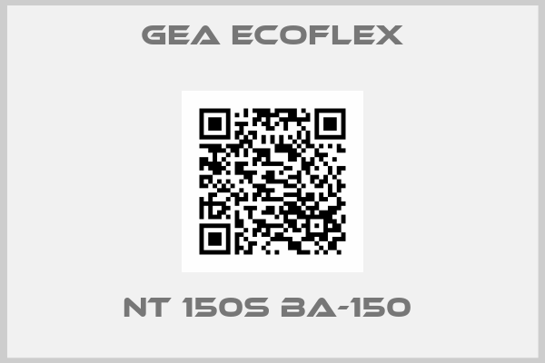 GEA Ecoflex-NT 150S BA-150 