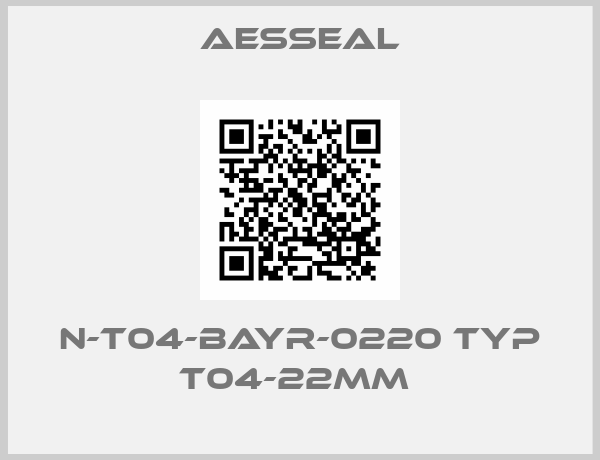 Aesseal-N-T04-BAYR-0220 TYP T04-22MM 