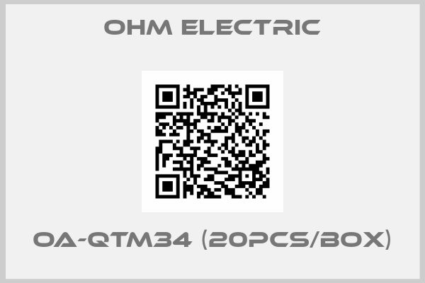 OHM Electric-OA-QTM34 (20pcs/box)
