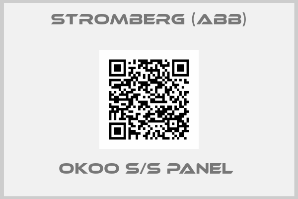 Stromberg (ABB)-OKOO S/S PANEL 