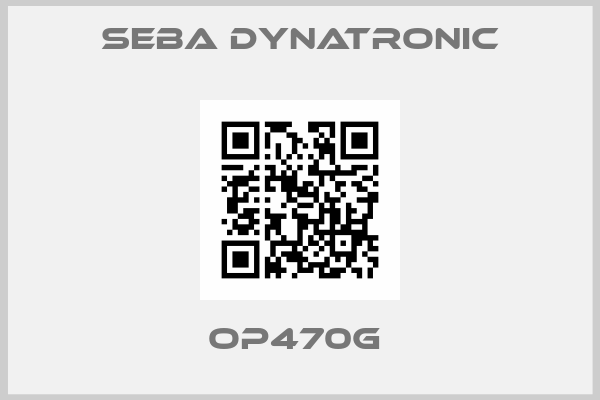 Seba Dynatronic-OP470G 