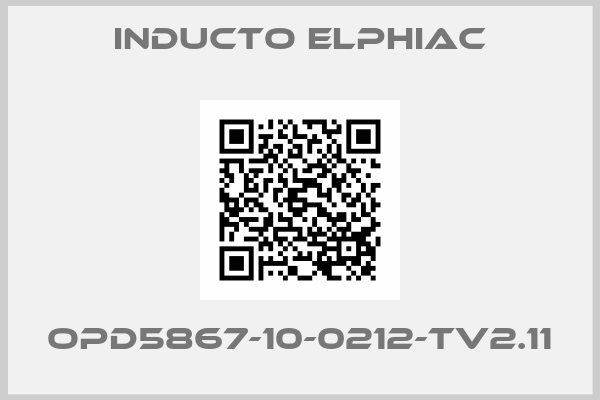 Inducto Elphiac-OPD5867-10-0212-TV2.11