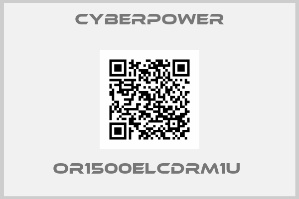 CyberPower-OR1500ELCDRM1U 