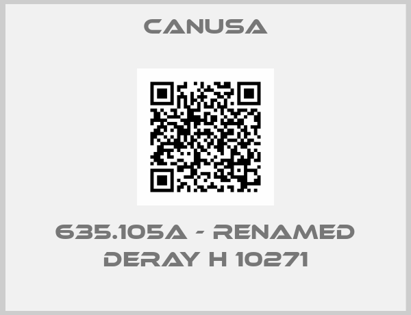 CANUSA-635.105A - renamed DERAY H 10271