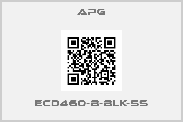 APG-ECD460-B-BLK-SS