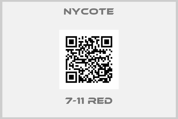 Nycote-7-11 RED