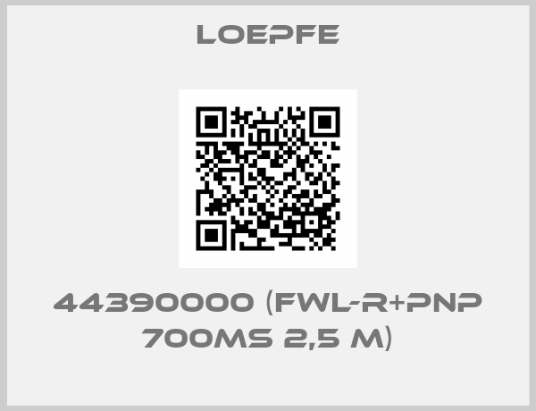 LOEPFE-44390000 (FWL-R+PNP 700MS 2,5 M)