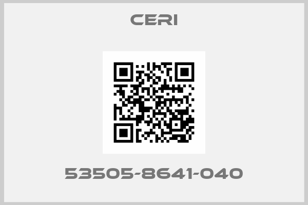 CERI-53505-8641-040