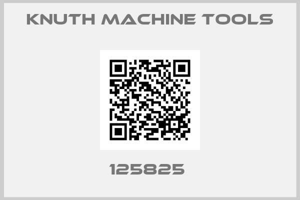 Knuth Machine Tools-125825 