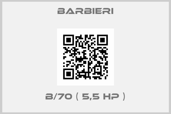 BARBIERI-B/70 ( 5,5 HP )