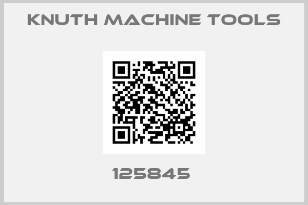 Knuth Machine Tools-125845 