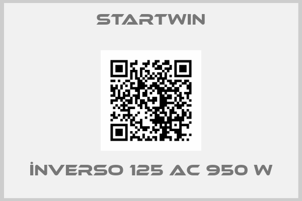 Startwin-İnverso 125 AC 950 W