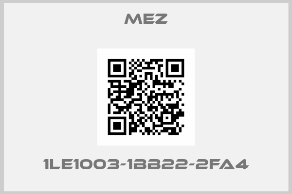 MEZ-1LE1003-1BB22-2FA4