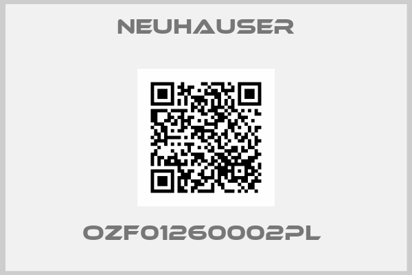 Neuhauser-OZF01260002PL 