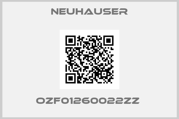 Neuhauser-OZF01260022ZZ 