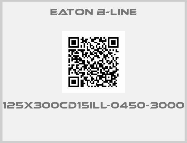Eaton B-Line-125X300CD15ILL-0450-3000 