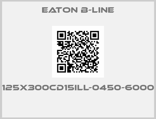 Eaton B-Line-125X300CD15ILL-0450-6000 