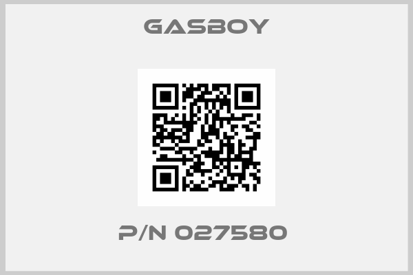 Gasboy-P/N 027580 