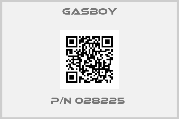 Gasboy-P/N 028225 
