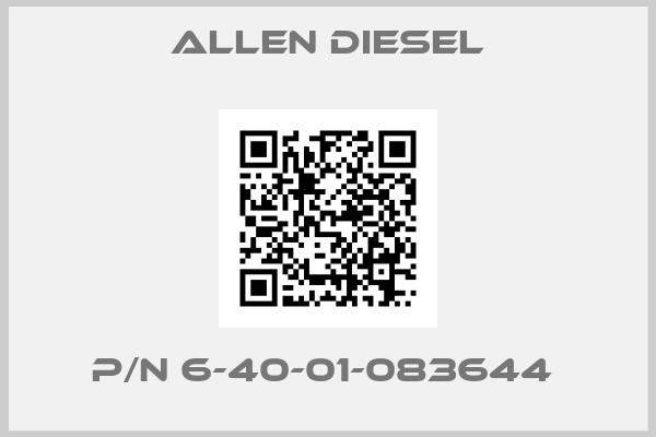 Allen Diesel-P/N 6-40-01-083644 