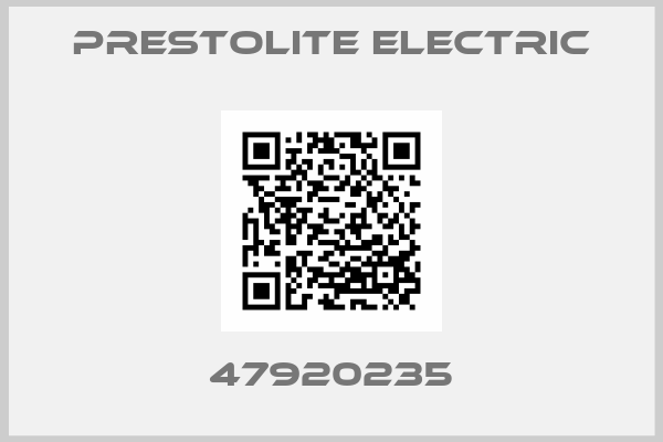 Prestolite Electric-47920235