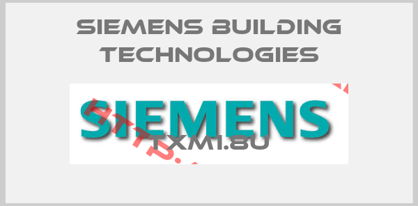 Siemens Building Technologies-TXM1.8U