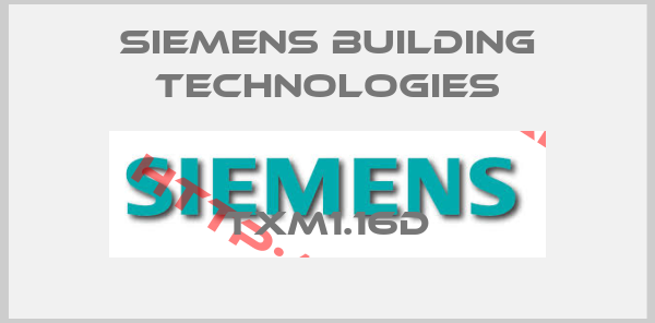 Siemens Building Technologies-TXM1.16D