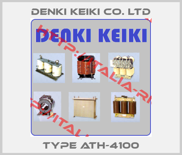 DENKI KEIKI CO. LTD-TYPE ATH-4100
