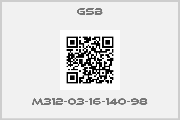 Gsb-M312-03-16-140-98