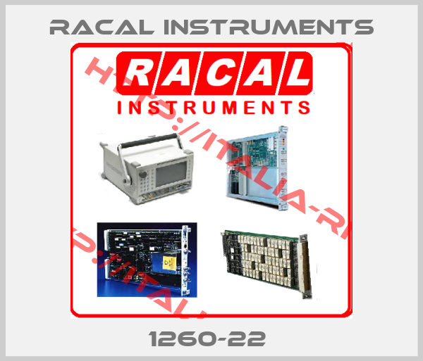 RACAL INSTRUMENTS-1260-22 