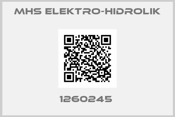 MHS Elektro-Hidrolik-1260245 