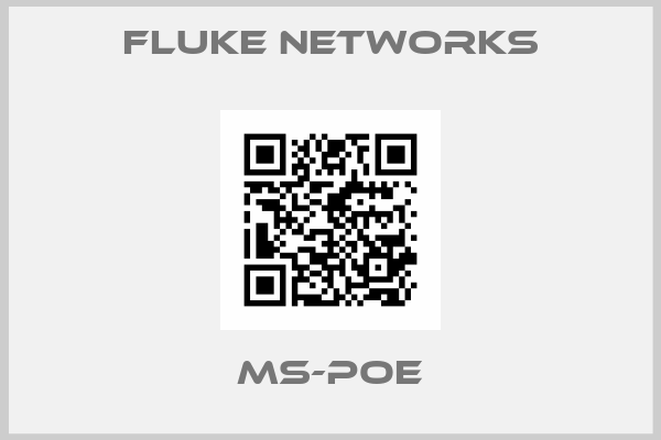 FLUKE NETWORKS-MS-POE