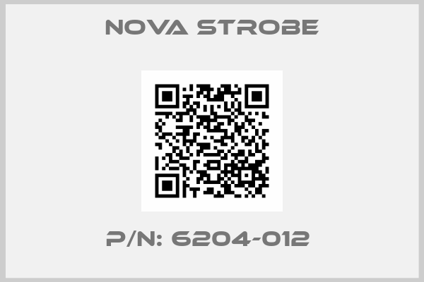 Nova Strobe-P/N: 6204-012 