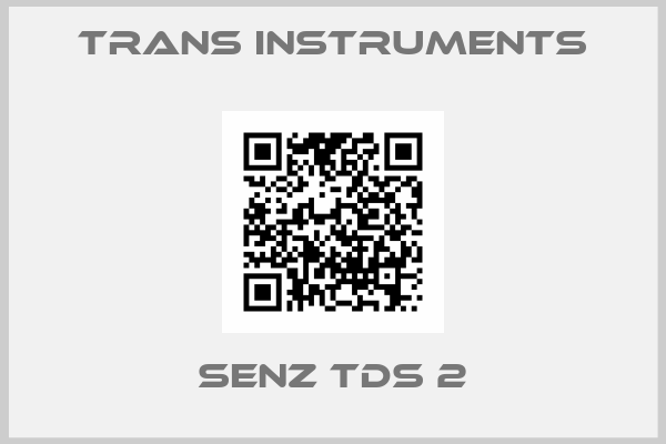 Trans Instruments-Senz TDS 2