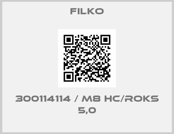 Filko-300114114 / M8 HC/ROKS 5,0