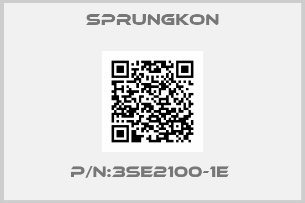 SPRUNGKON-P/N:3SE2100-1E 