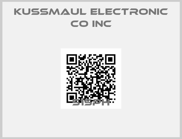 KUSSMAUL ELECTRONIC CO INC-515PH