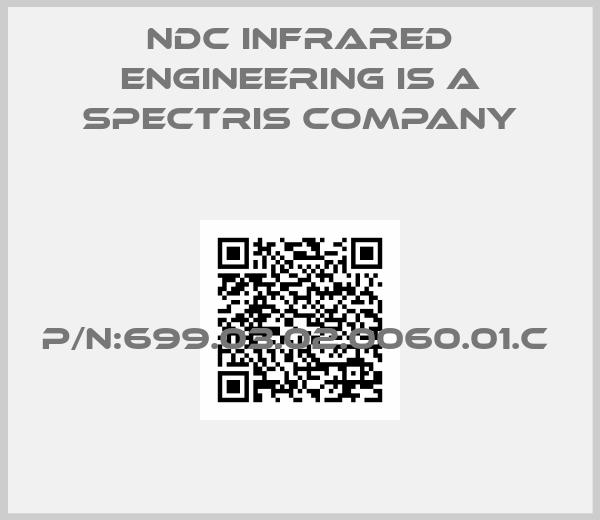 NDC Infrared Engineering is a Spectris company-P/N:699.03.02.0060.01.C 