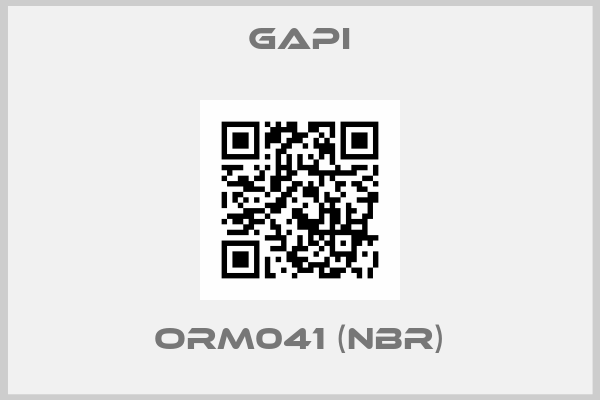 Gapi-ORM041 (NBR)