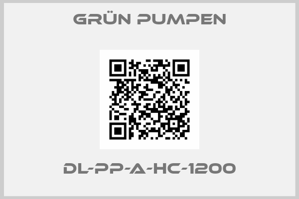 Grün pumpen-DL-PP-A-HC-1200