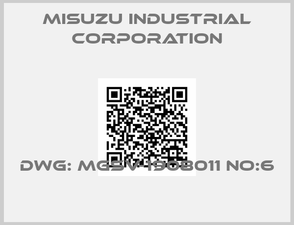 Misuzu Industrial Corporation-DWG: MGSV-1908011 NO:6