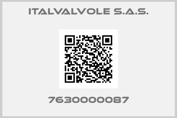ITALVALVOLE S.A.S.-7630000087