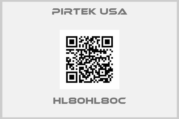 Pirtek Usa-HL80HL80C