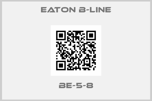 Eaton B-Line-BE-5-8